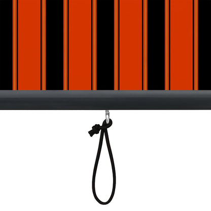 Tenda a rullo con tende Rigato Arancione e Marrone 180 x 250 cm | homemem39
