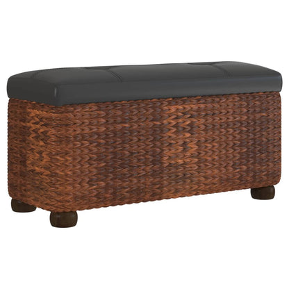 Panche Portaoggetti 2 pz con Cuscino Marrone 69 cm Tifa - homemem39