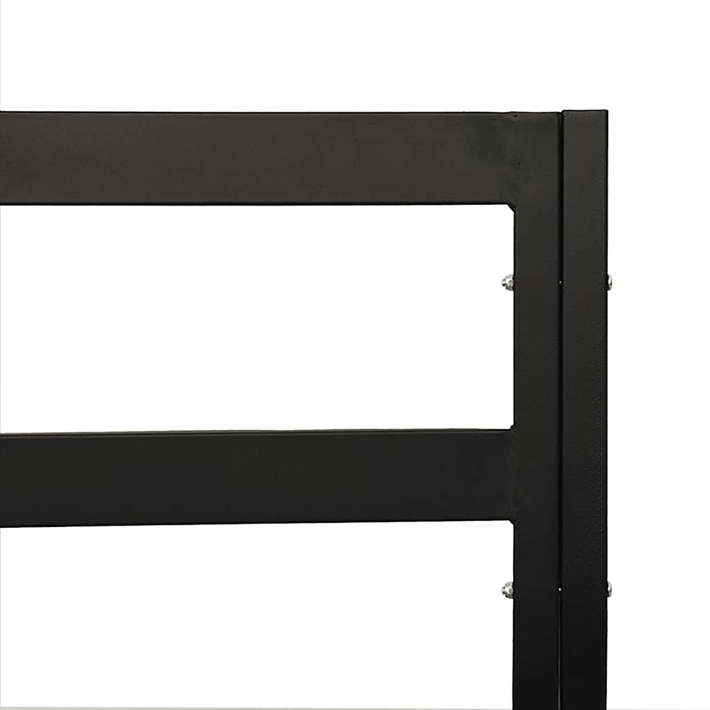 Sedia da Giardino con Cuscini Grigi 68x76x79 cm Acciaio - homemem39