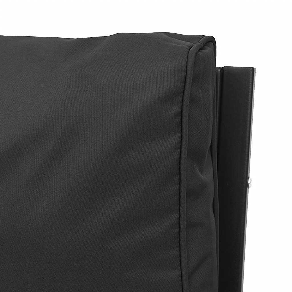 Sedie da Giardino con Cuscini Grigi 2pz 68x76x79 cm Acciaio | homemem39