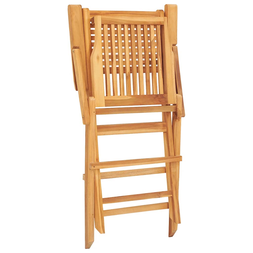 Sedie pieghevoli 2 pezzi 55x62x90 cm Legno massello di teak