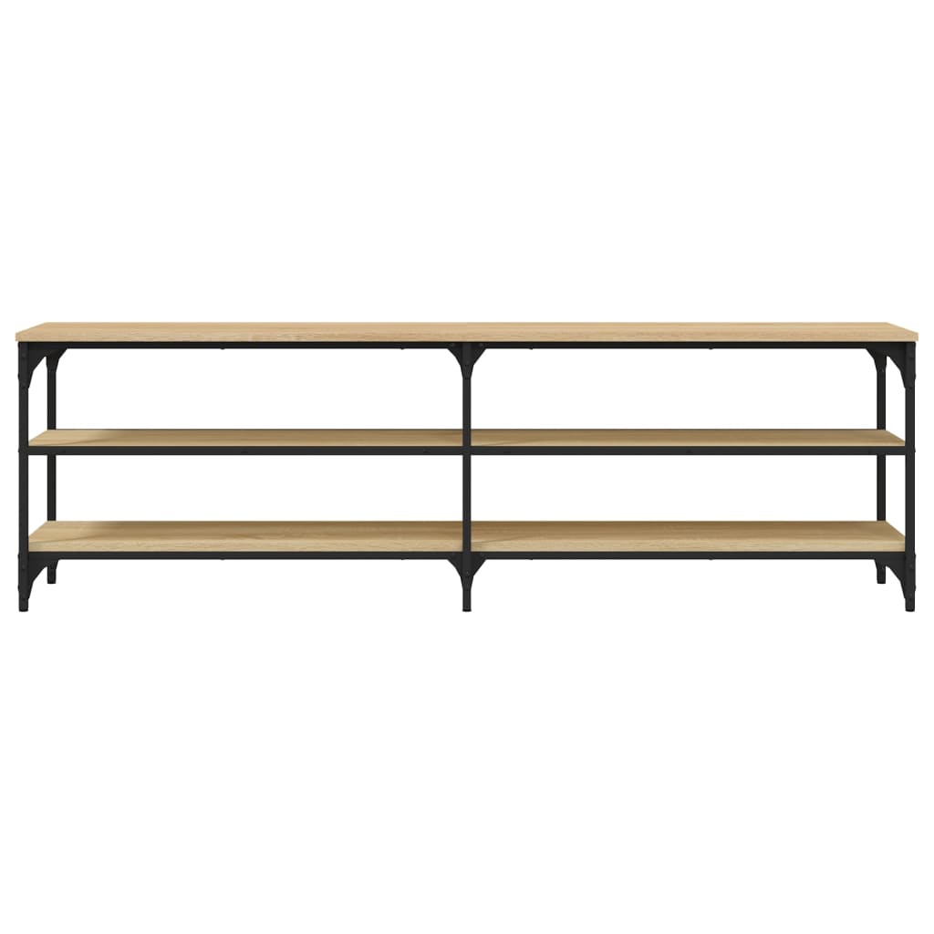 Mobile Porta TV Rovere Sonoma 160x30x50 cm in Legno Multistrato