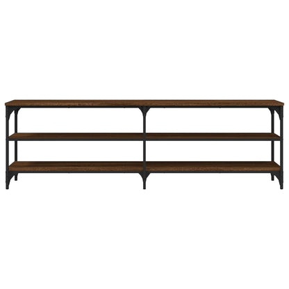 Mobile Porta TV Rovere Marrone 160x30x50 cm Legno Multistrato