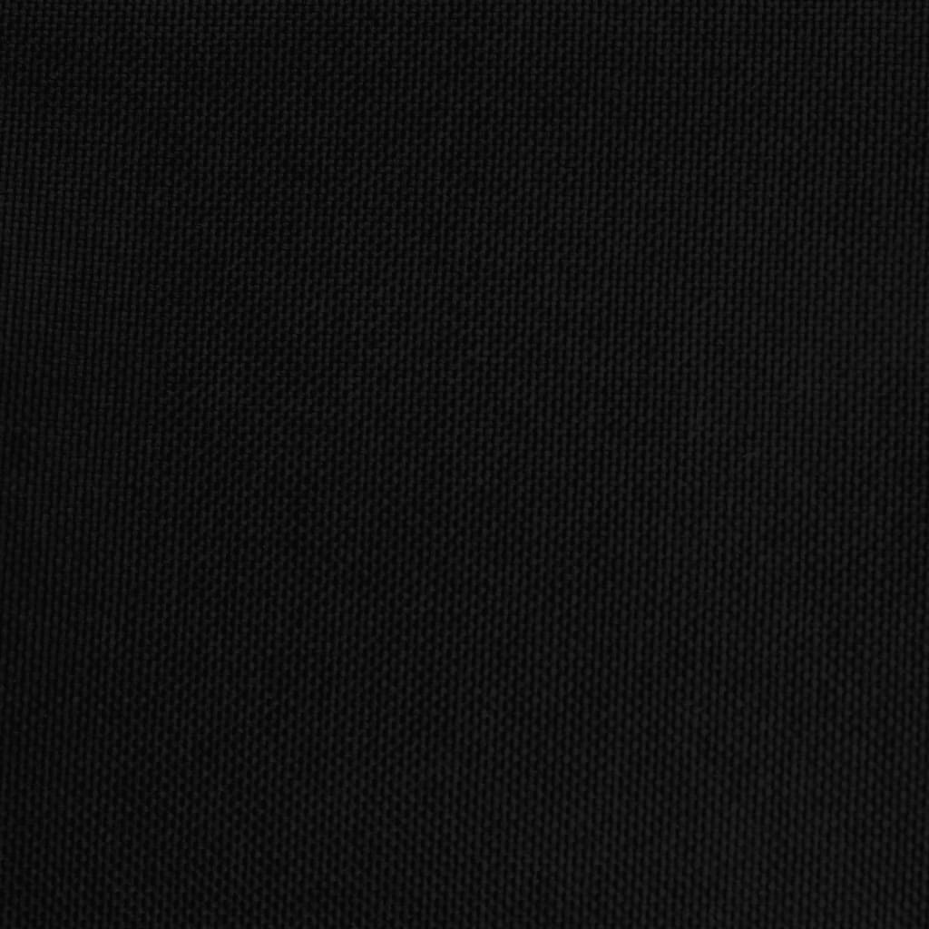 Poggiapiedi Nero 51x41x40 cm in Tessuto - homemem39