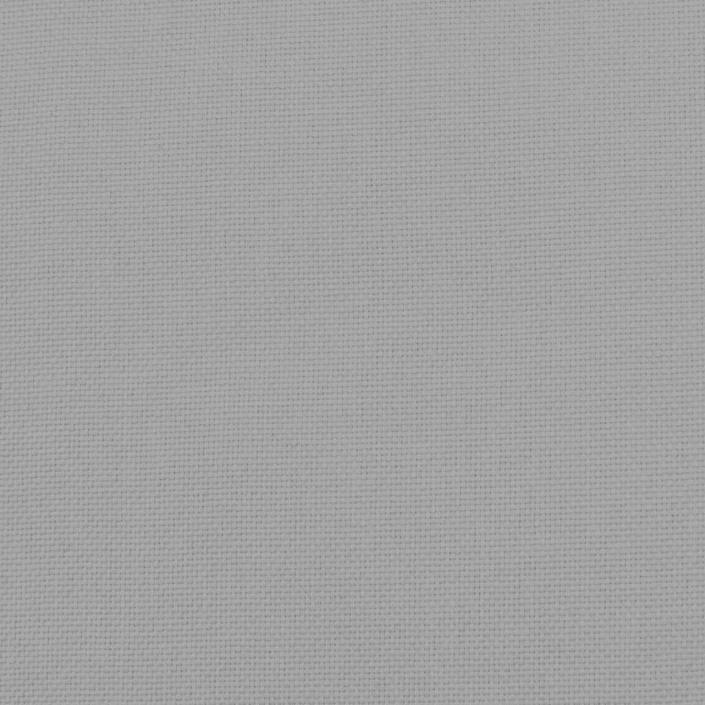 Sedia a Dondolo Grigio Chiaro in Tessuto