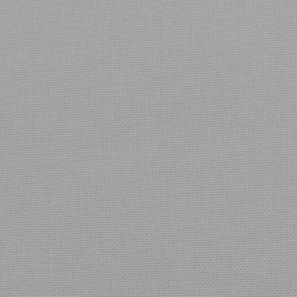 Sedia a Dondolo Grigio Chiaro in Tessuto