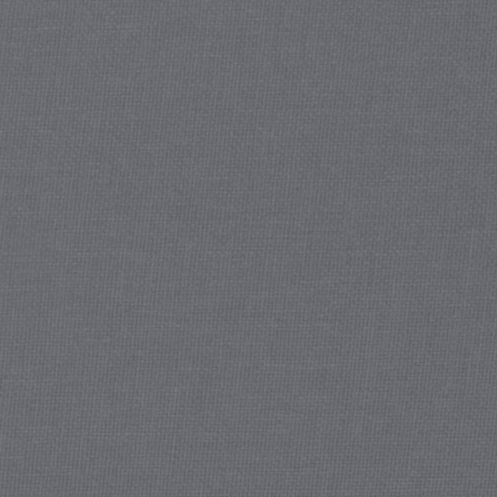 Poggiapiedi Grigio Chiaro 51x41x40 cm in Tessuto | homemem39
