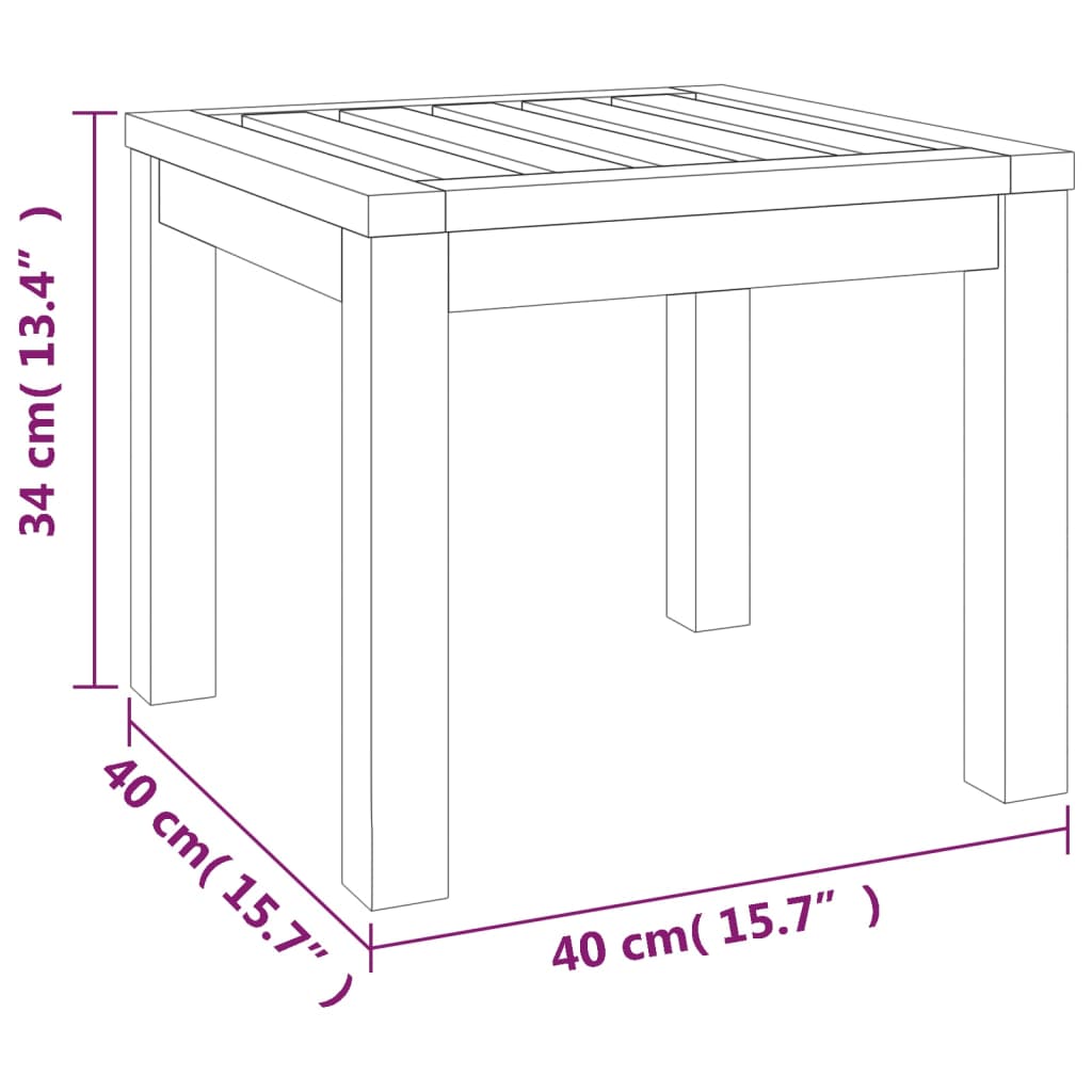 Set da Pranzo da Giardino 9pz con Cuscini Legno Massello Acacia | homemem39