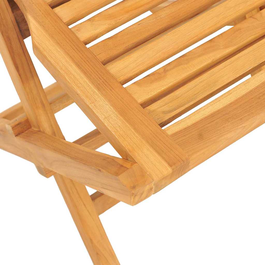 Set da Pranzo per Giardino 5 pz in Legno Massello di Teak | homemem39
