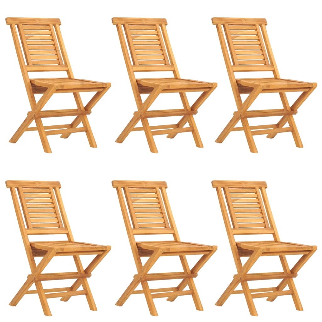 Set da Pranzo da Giardino 7 pz in Legno Massello di Teak | homemem39
