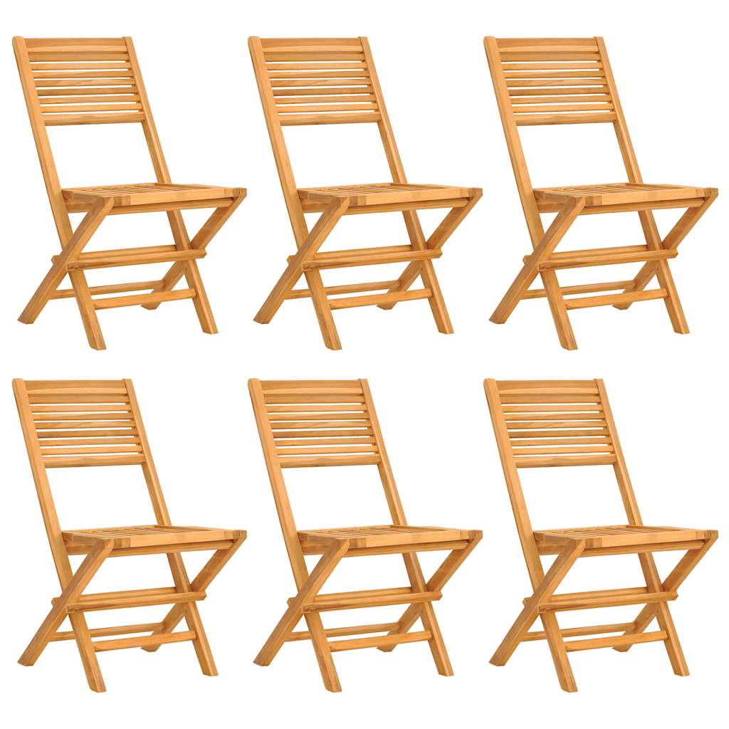 Set da Pranzo da Giardino 7 pz in Legno Massello di Teak | homemem39