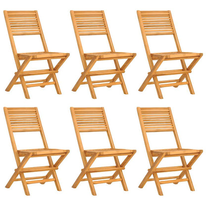 Set da Pranzo da Giardino 7 pz in Legno Massello di Teak | homemem39