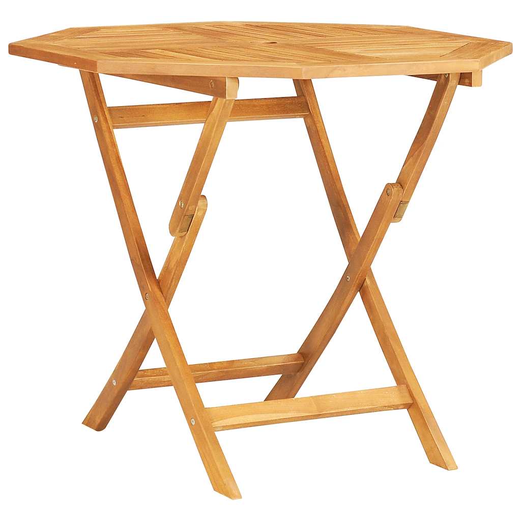 Set da Pranzo per Giardino 5 pz in Legno Massello di Teak | homemem39