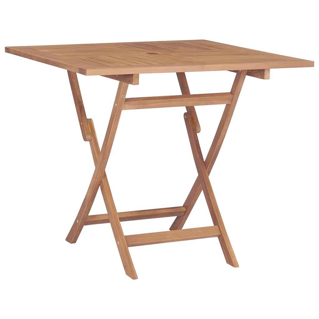 Set da Pranzo per Giardino 5 pz in Legno Massello di Teak | homemem39