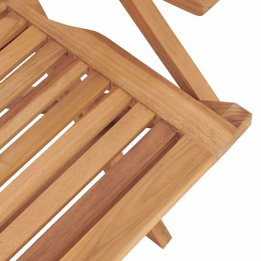 Set da Pranzo per Giardino 5 pz in Legno Massello di Teak | homemem39