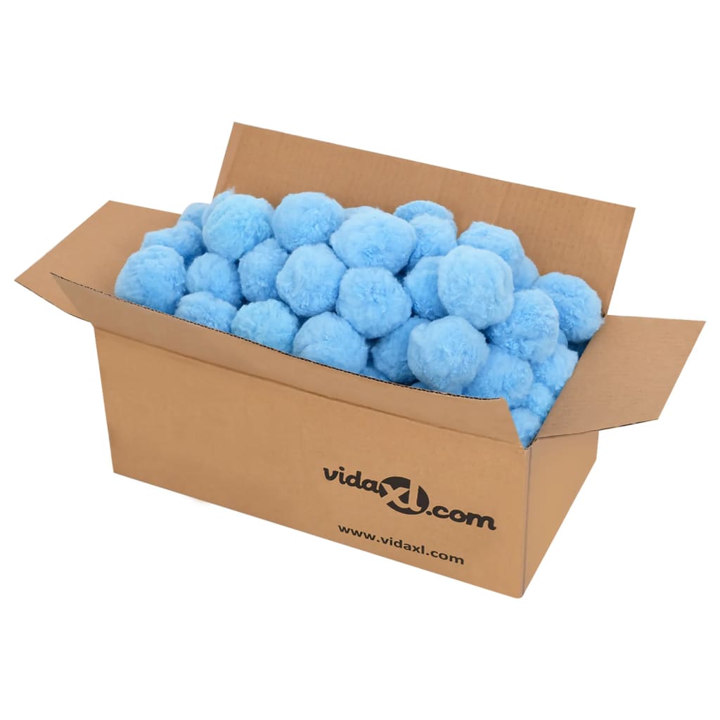 Sfere Filtranti Antibatteriche Piscina Blu 1400 g Polietilene | homemem39