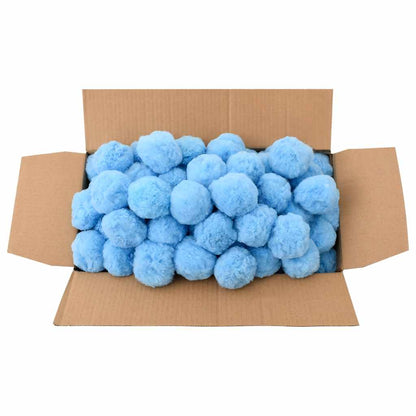 Sfere Filtranti Antibatteriche Piscina Blu 2100 g Polietilene | homemem39