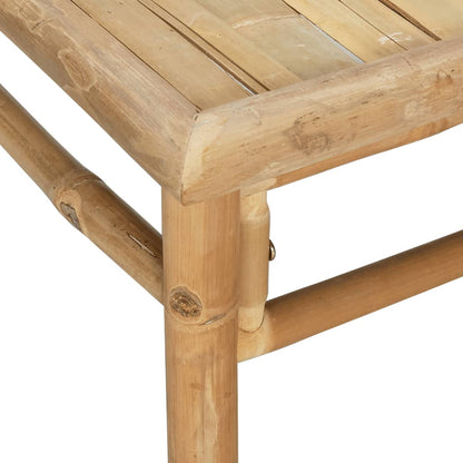 Set Salotto da Giardino 7pz con Cuscini Grigio Chiaro Bambù | homemem39