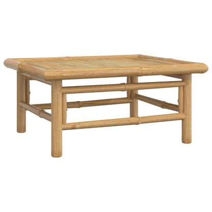 Set Salotto da Giardino 7pz con Cuscini Tortora Bambù | homemem39