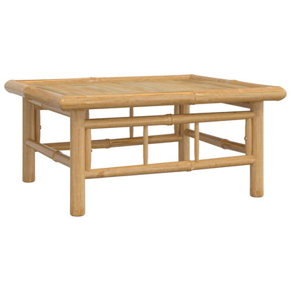Set Salotto da Giardino 12pz con Cuscini Grigio Scuro Bambù | homemem39