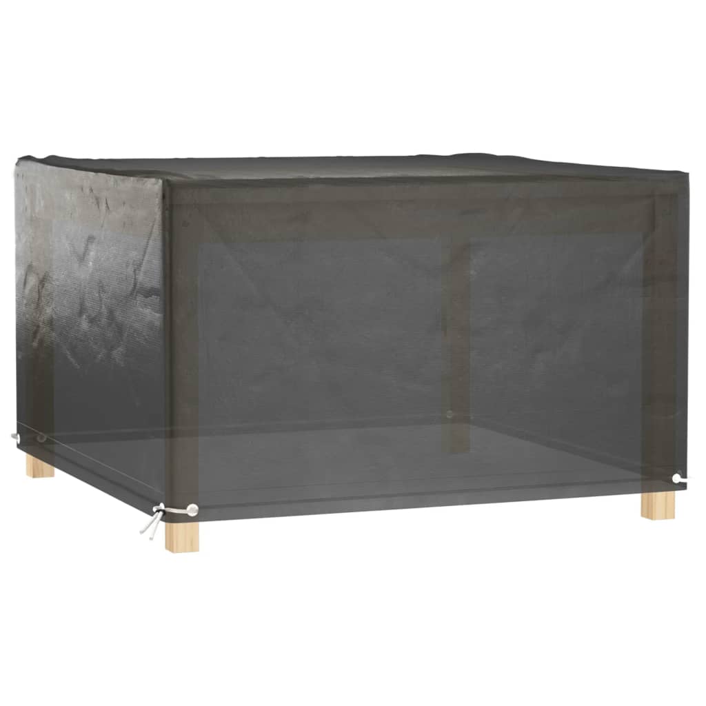 Coperture Mobili Giardino 2pz 8 Occhielli 132x132x80cm Quadrate | homemem39