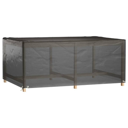 Copri Mobili Giardino 2pz 8 Occhielli 180x122x75cm Rettangolare | homemem39