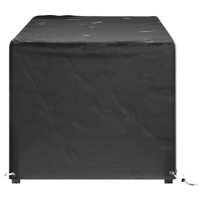 Copri Mobili Giardino 2pz 8 Occhielli 192x82x65cm Rettangolare | homemem39