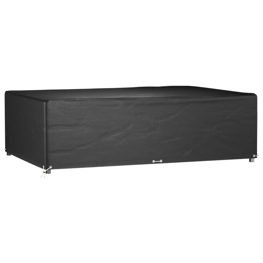 Copri Mobili Giardino 2pz 12Occhielli 227x152x65cm Rettangolare | homemem39