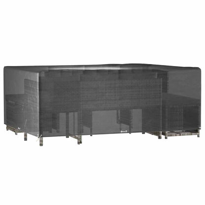 Copri Mobili Giardino 2pz 16 Occhielli 300x250x90cm Rettangolo | homemem39
