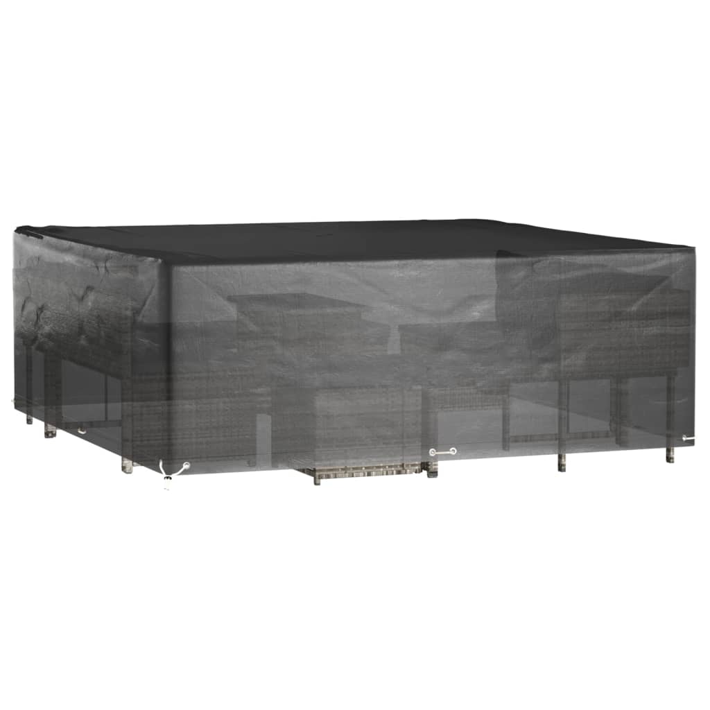 Copri Mobili da Giardino 2pz 16 Occhielli 300x300x75cm Quadrato