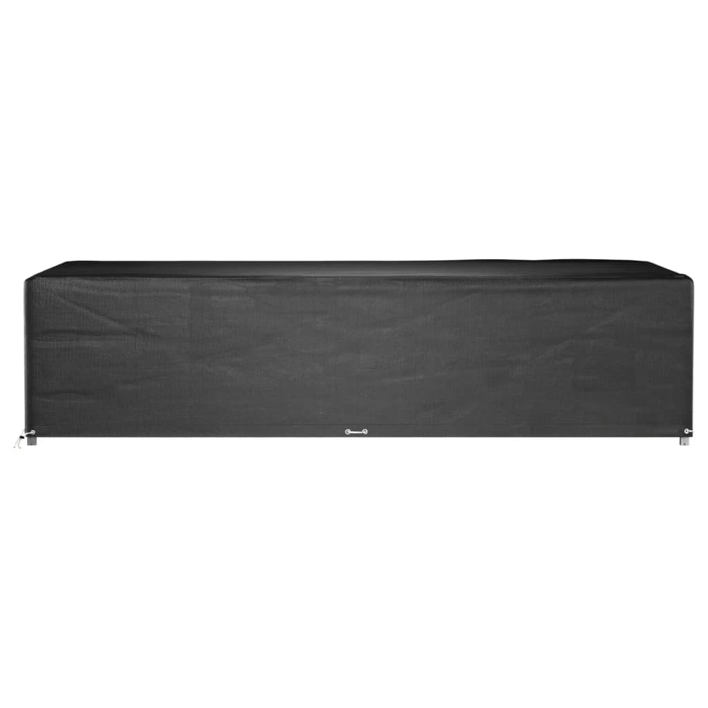 Copri Mobili Giardino 2pz 12 Occhielli 315x180x75cm Rettangolo | homemem39