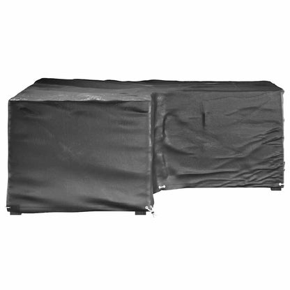 Coperture Mobili da Giardino a L 2pz 16 Occhielli 215x215x70cm | homemem39