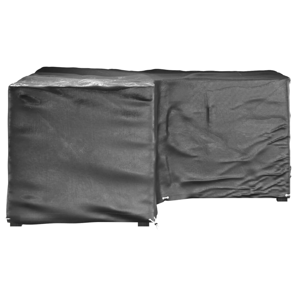 Coperture Mobili da Giardino a L 2pz 16 Occhielli 215x215x90cm | homemem39