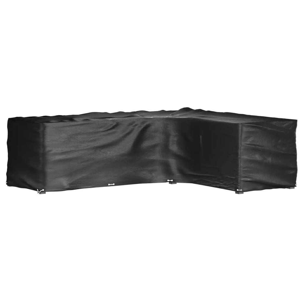 Coperture Mobili da Giardino a L 2pz 16 Occhielli 260x210x80cm | homemem39