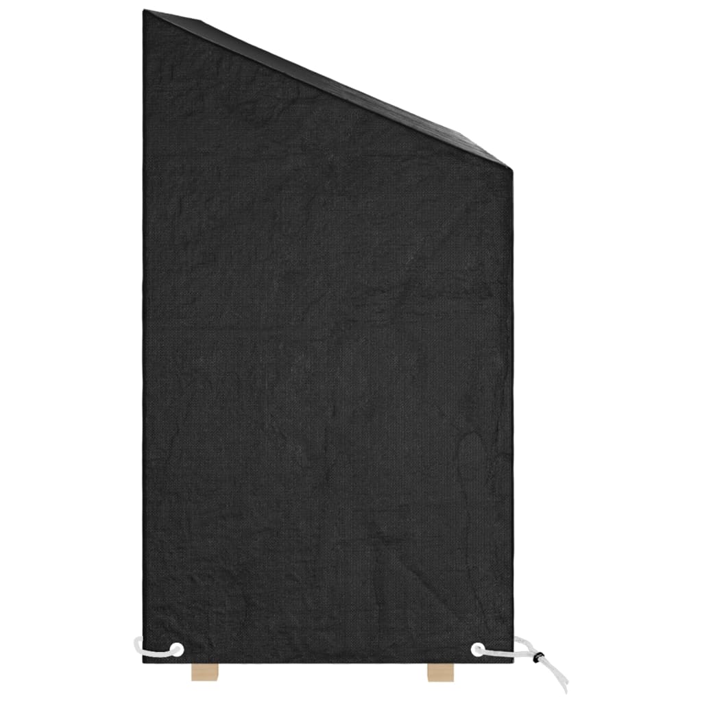 Copri Panche Giardino 2pz 8Occhielli 130x70x70/88cm Polietilene | homemem39