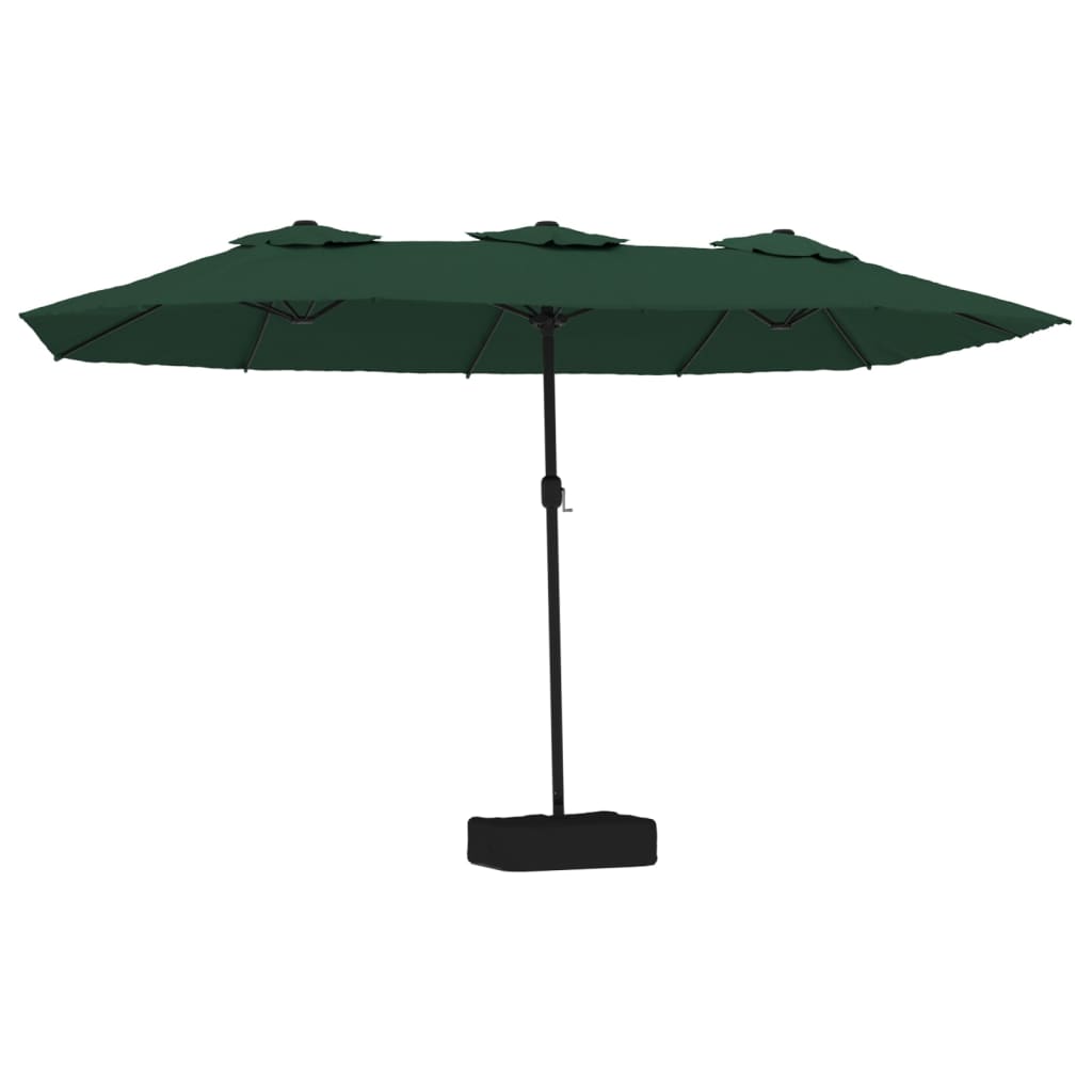 Ombrellone a Doppia Testa Verde 449x265 cm | homemem39