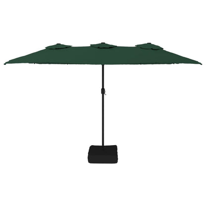 Ombrellone a Doppia Testa Verde 449x265 cm | homemem39