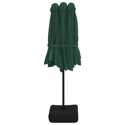 Ombrellone a Doppia Testa Verde 449x265 cm | homemem39