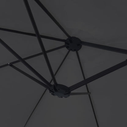 Ombrellone a Doppia Testa Nero 449x265 cm | homemem39
