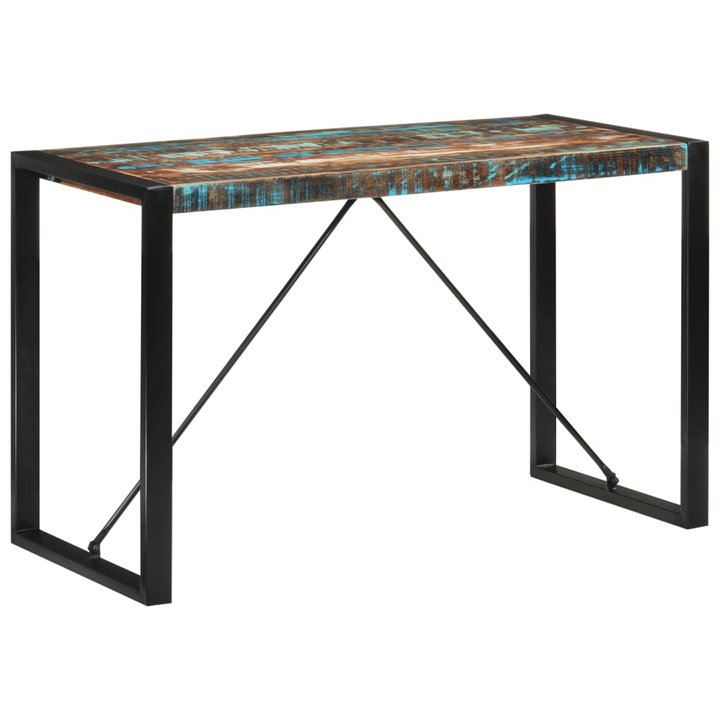 Tavolo da Pranzo 120x55x76 cm in Legno Massello di Recupero | homemem39