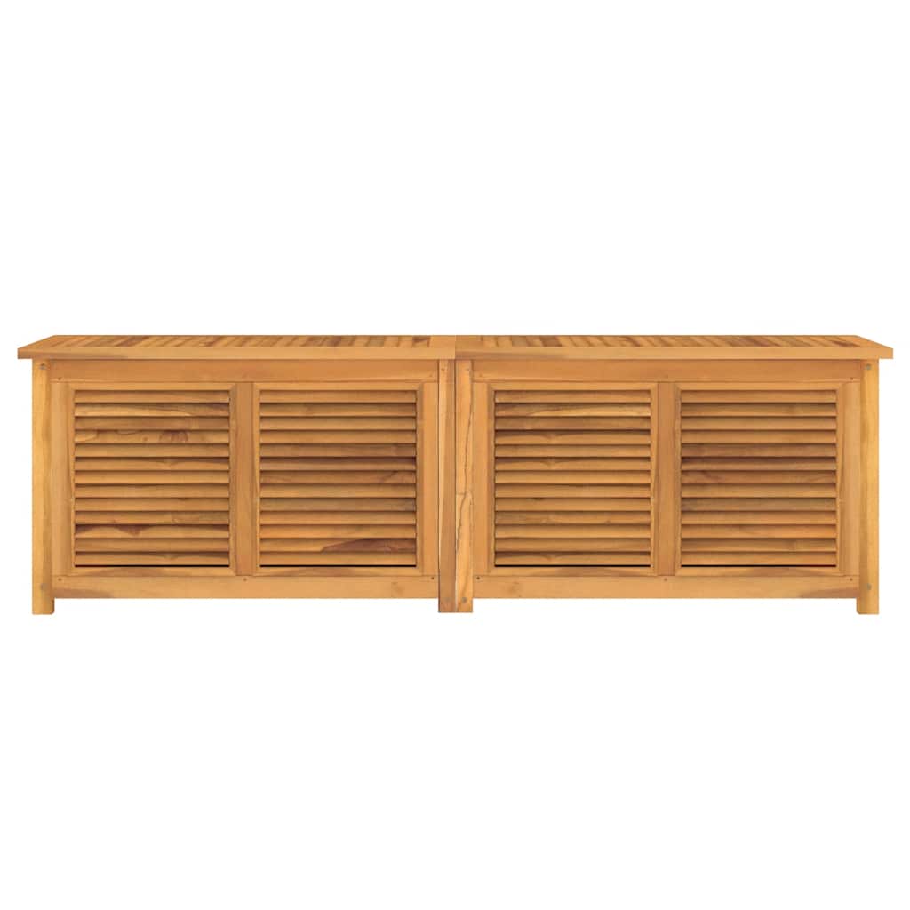 Contenitore Giardino con Borsa 175x50x55 cm Legno Massello Teak | homemem39