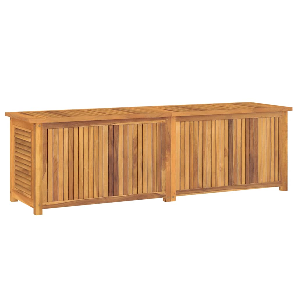 Contenitore Giardino con Borsa 175x50x55 cm Legno Massello Teak | homemem39