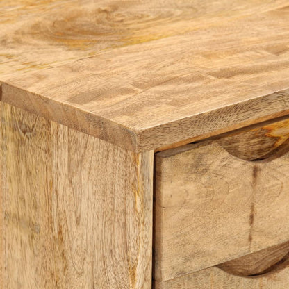 Scrivania con Cassetti 110x47x76 cm in Legno Massello di Mango - homemem39