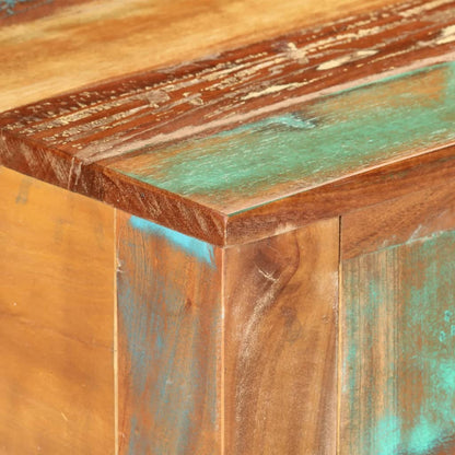 Tavolo Consolle 110x30x75 cm in Legno Massello di Recupero