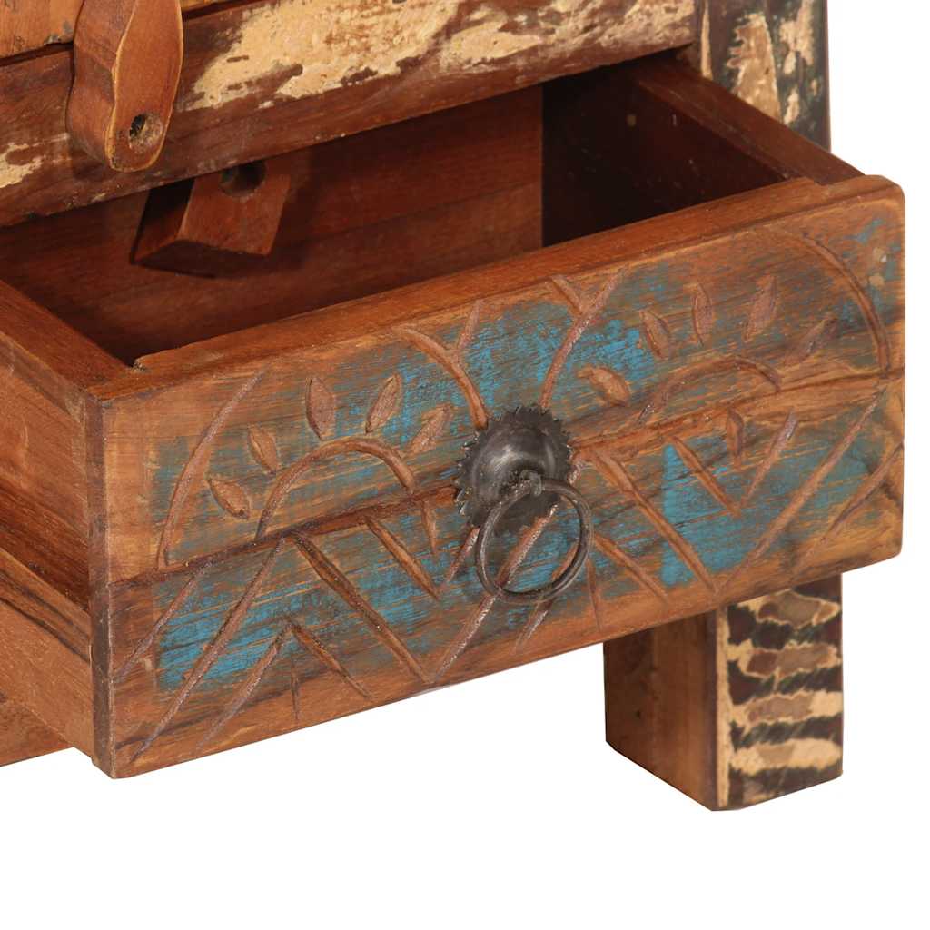 Set Mobili da Bagno 4 pz in Legno Massello di Recupero | homemem39