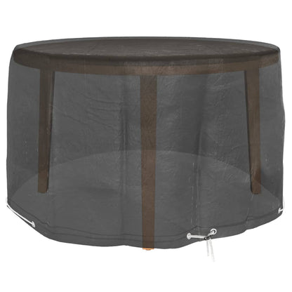Copertura Mobili da Giardino con 6 Occhielli Ø125x75 cm Rotonda | homemem39