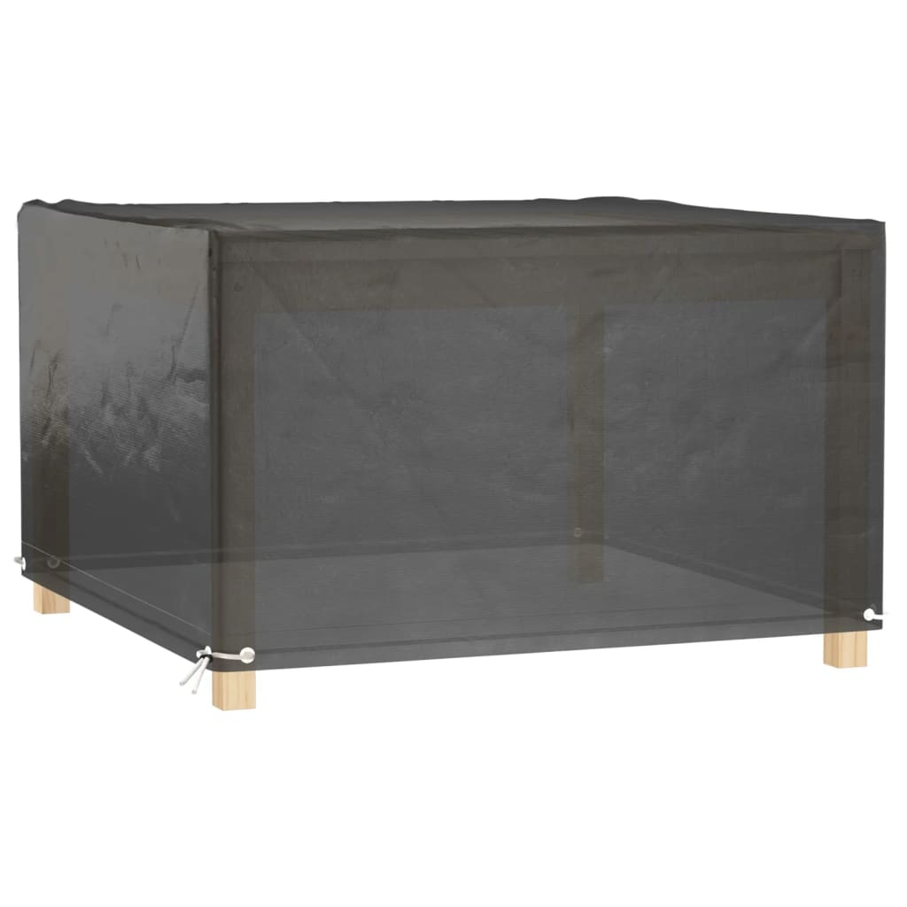 Copertura Mobili da Giardino 8 Occhielli 132x132x80cm Quadrata | homemem39