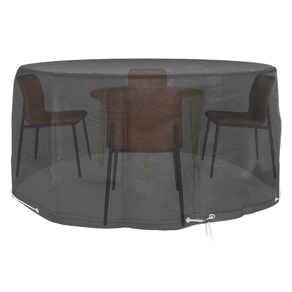 Copertura Mobili da Giardino con 10 Occhielli Ø230x90cm Rotonda | homemem39