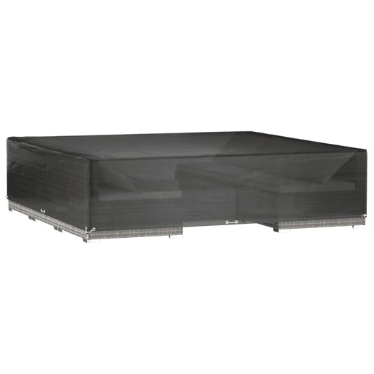 Copertura Mobili da Giardino 16 Occhielli 240x240x55cm Quadrata - homemem39