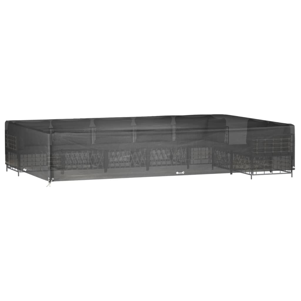 Copertura Mobili Giardino 16 Occhielli 325x205x60 Rettangolare - homemem39